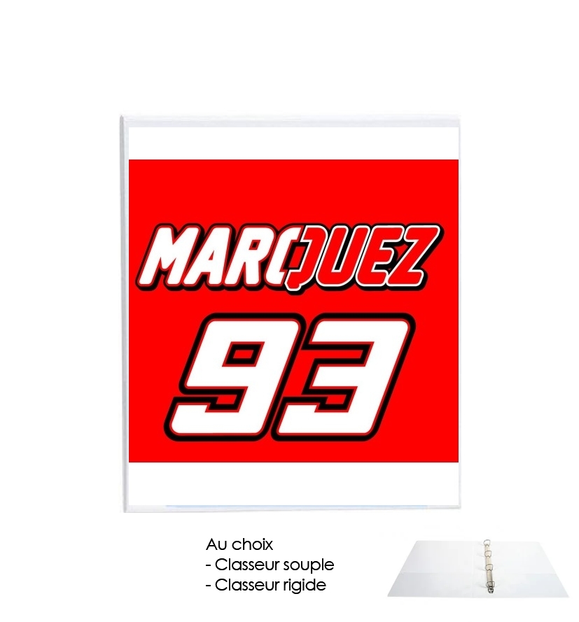 Classeur Marc marquez 93 Fan honda