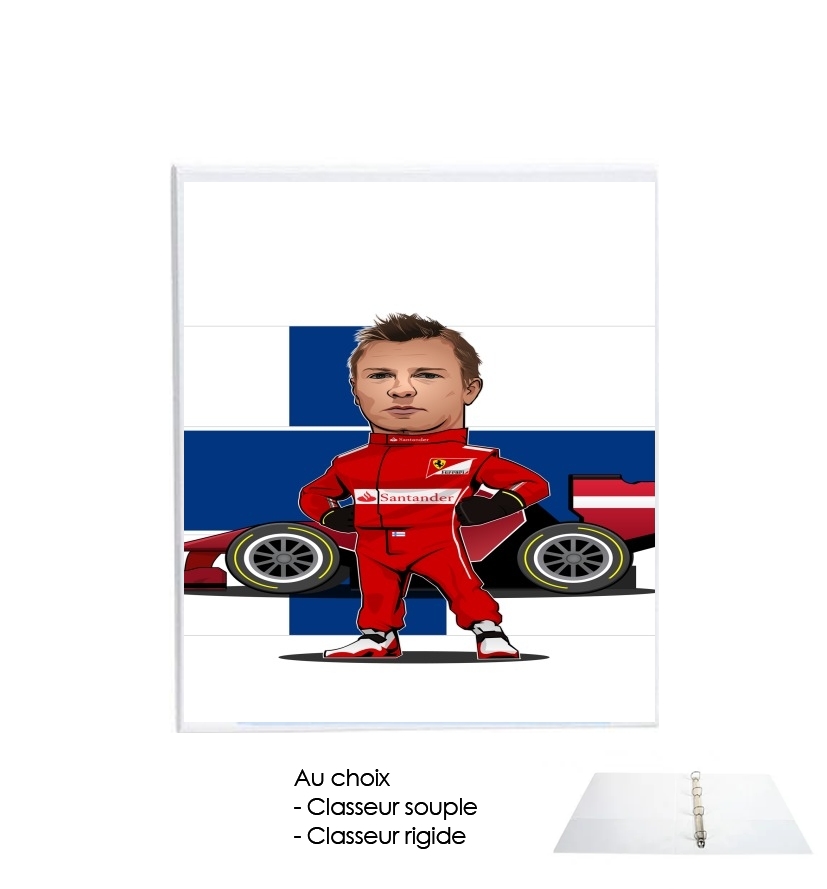 Classeur MiniRacers: Kimi Raikkonen - Ferrari Team F1