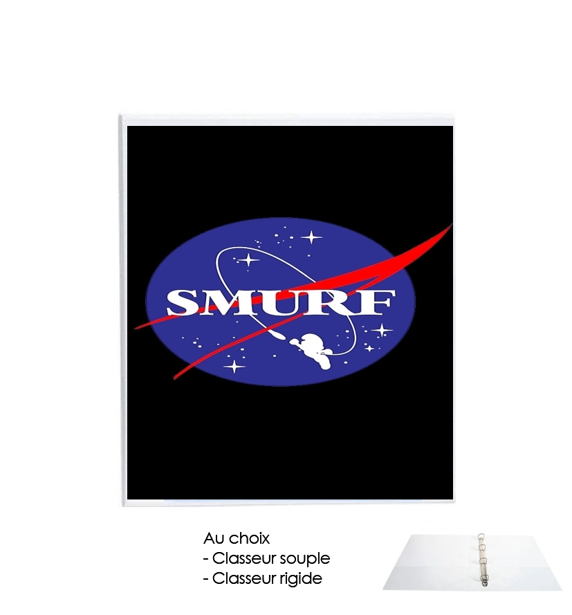 Classeur Nasa Parodie Smurfs in Space