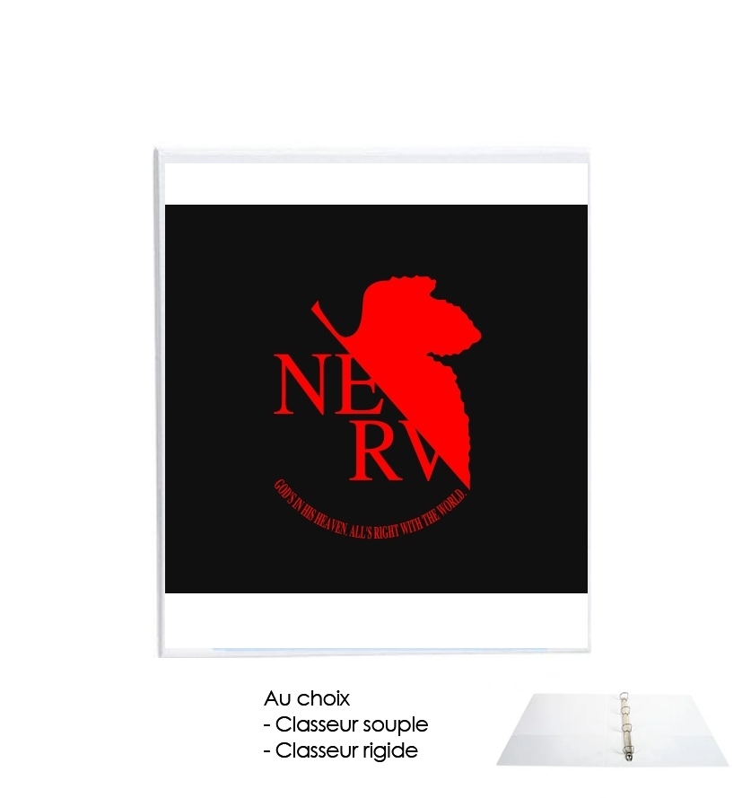 Classeur Nerv Neon Genesis Evangelion