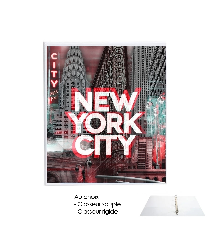 Classeur New York City II [red]