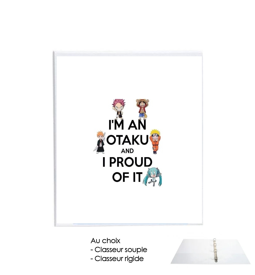 Classeur Otaku and proud