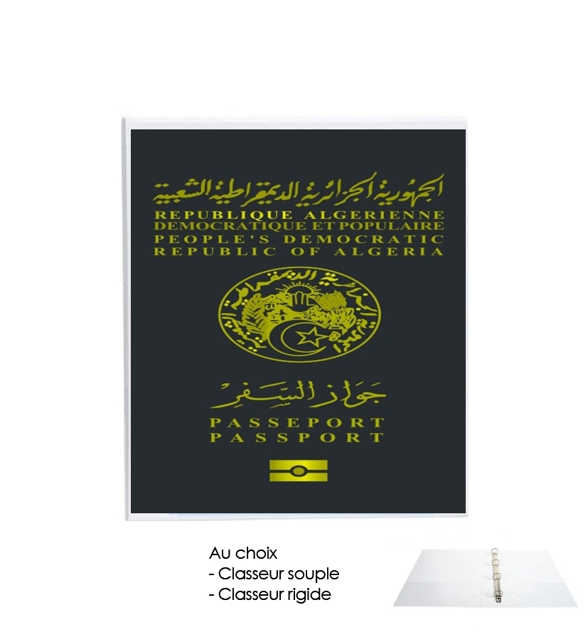 Classeur Passeport Algérien