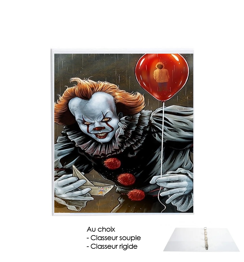 Classeur Pennywise Ca Clown Red Ballon