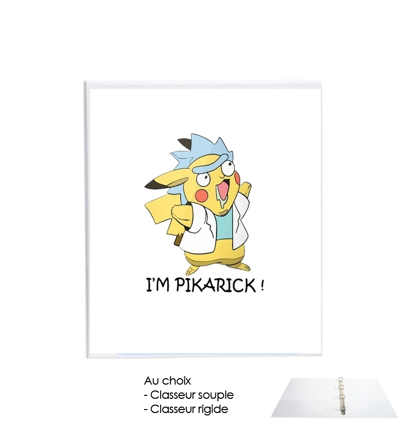 Classeur Pikarick - Rick Sanchez And Pikachu 