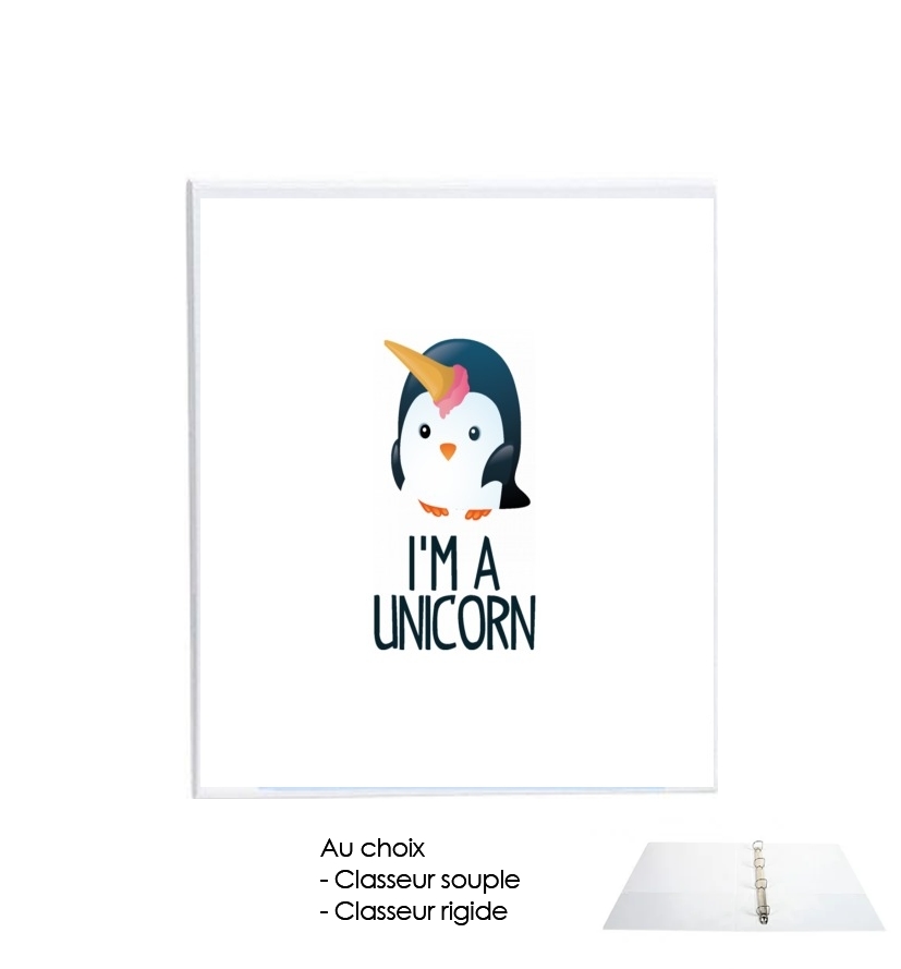 Classeur Pingouin wants to be unicorn