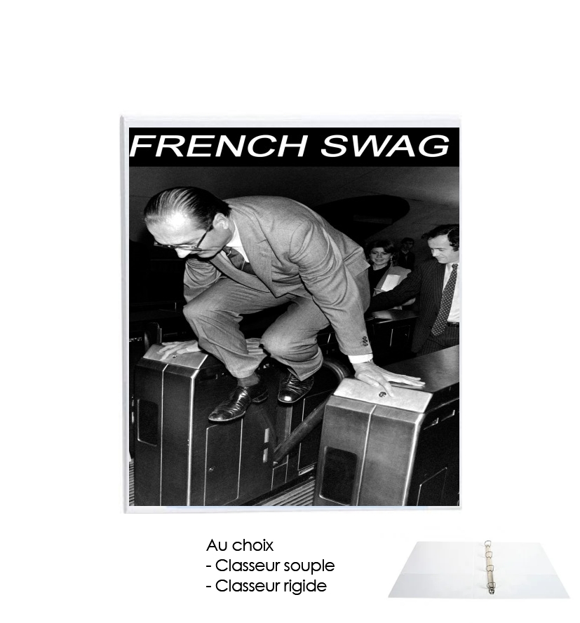 Classeur President Chirac Metro French Swag