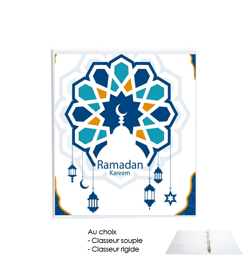 Classeur Ramadan Kareem Blue