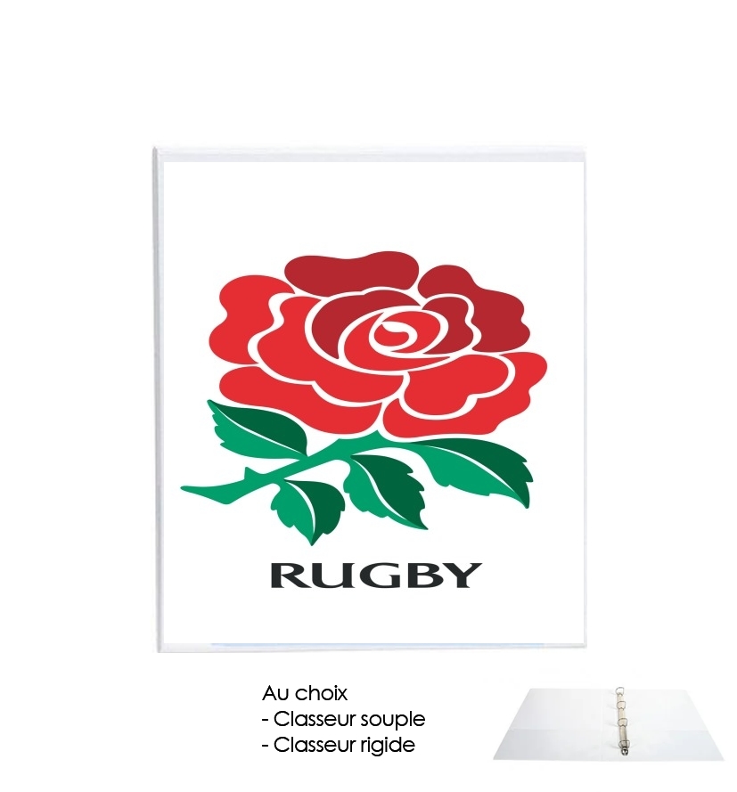 Classeur Rose Flower Rugby England