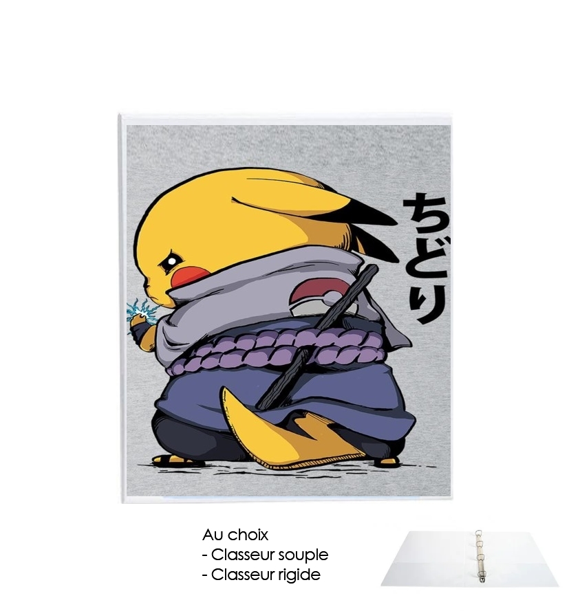 Classeur Sasuke x Pikachu