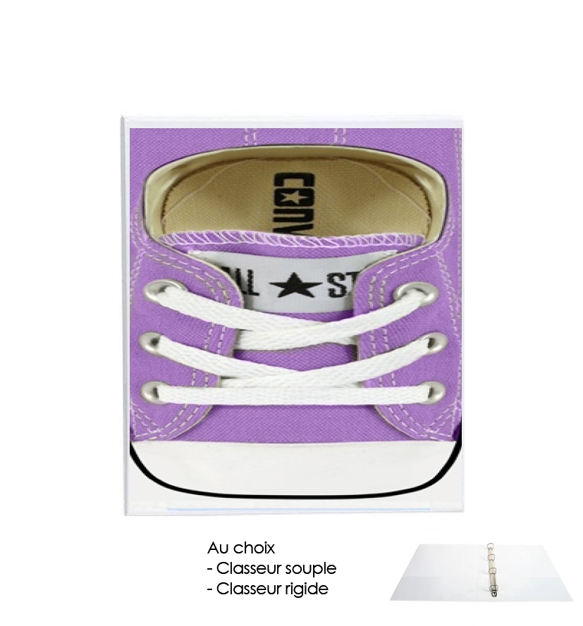 Classeur Chaussure All Star Violet