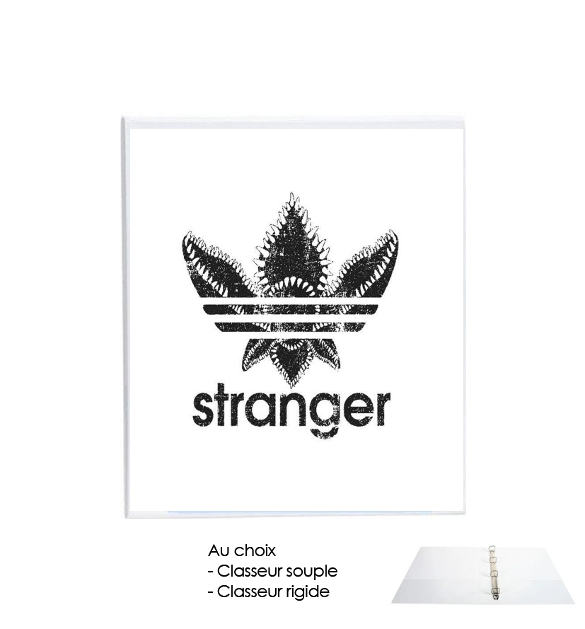 Classeur Stranger Things Demogorgon Monstre Parodie Adidas Logo Serie TV