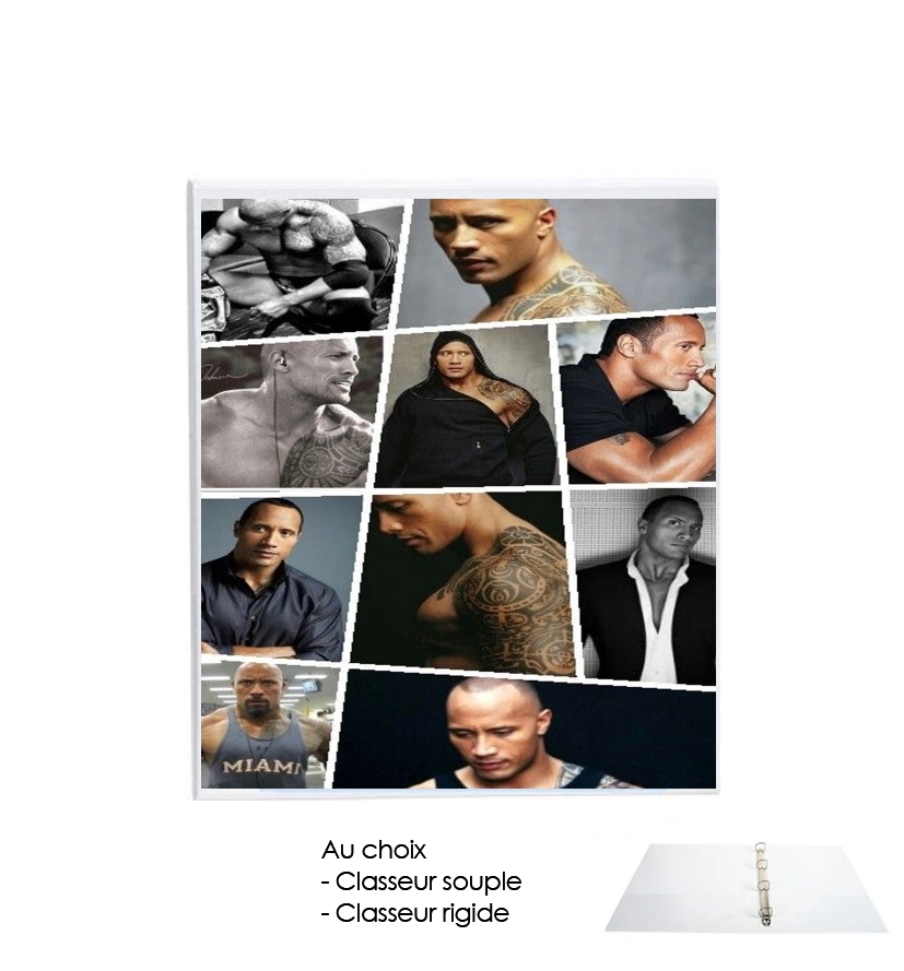 Classeur The Rock Collage
