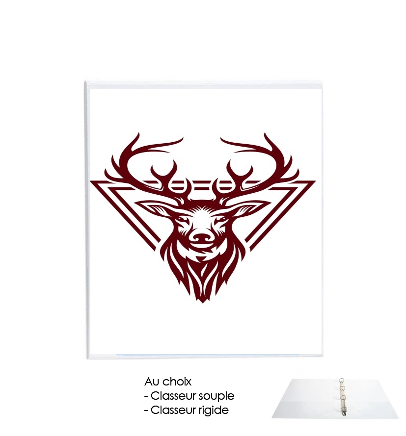 Classeur Vintage deer hunter logo