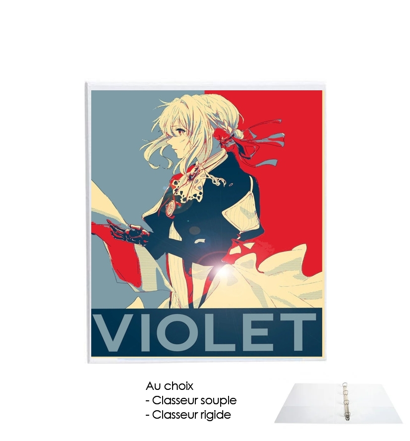 Classeur Violet Propaganda
