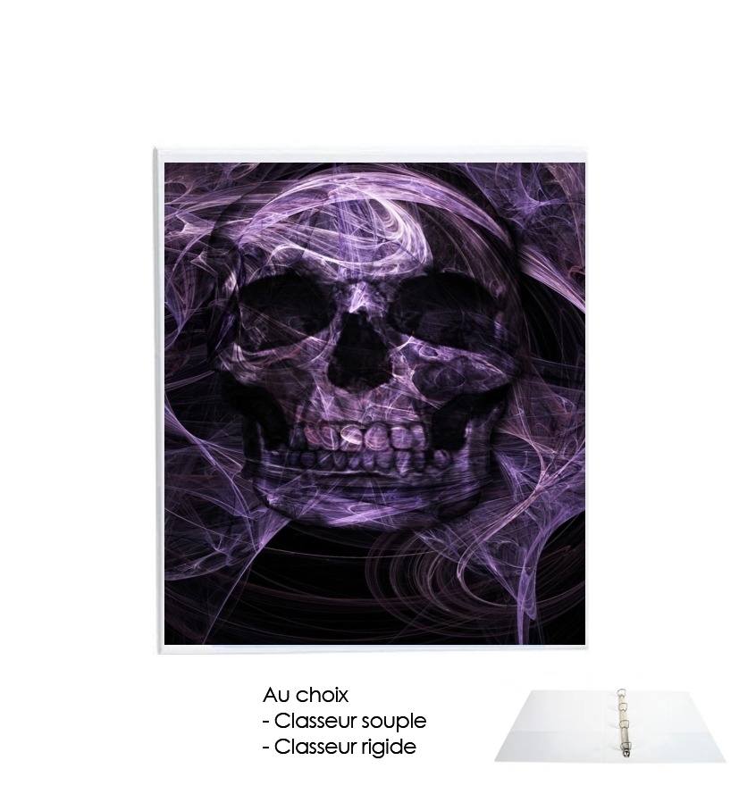 Classeur Violet Skull