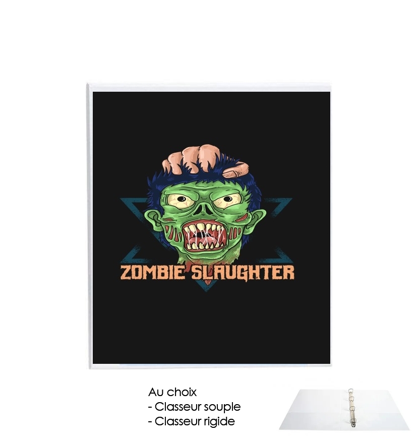 Classeur Zombie slaughter illustration