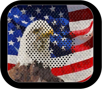 Enceinte American Eagle and Flag