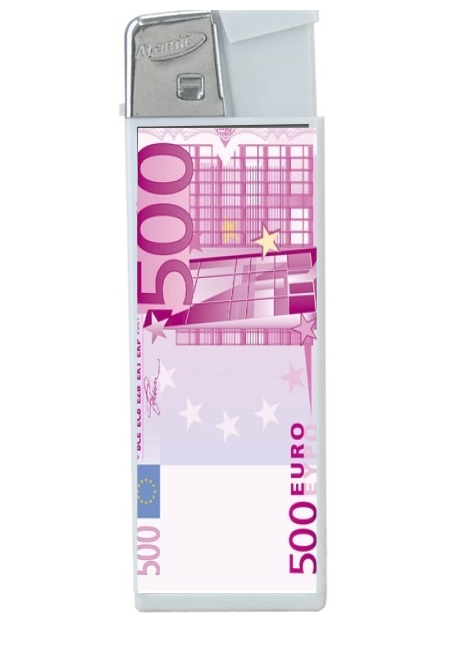 Briquet Billet 500 Euros