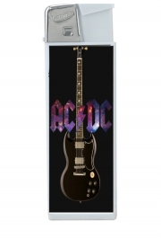 Briquet personnalisable AcDc Guitare Gibson Angus