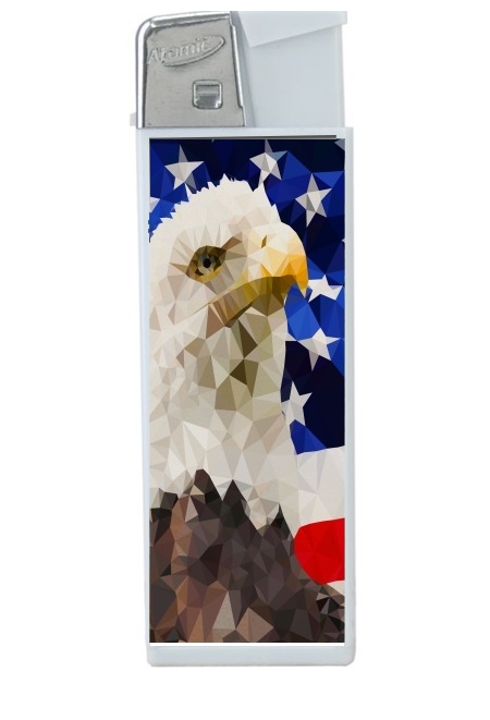 Briquet American Eagle and Flag
