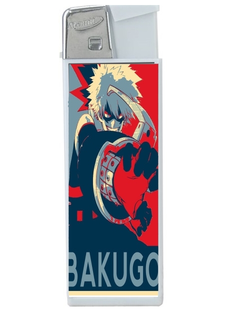 Briquet Bakugo Katsuki propaganda art