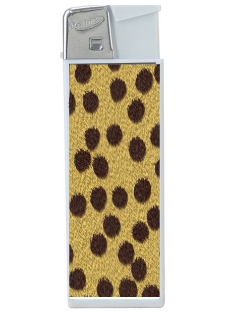 Briquet Cheetah Fur