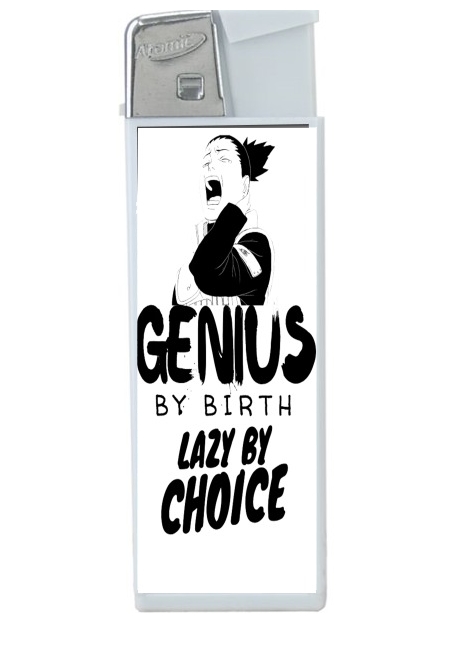 Briquet Genius by birth Lazy by Choice Shikamaru tribute