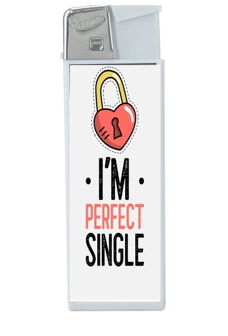 Briquet Im perfect single - Cadeau pour célibataire