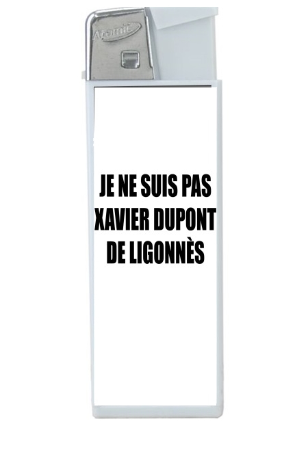 Briquet Je ne suis pas Xavier Dupont De Ligonnes - Nom du criminel modifiable