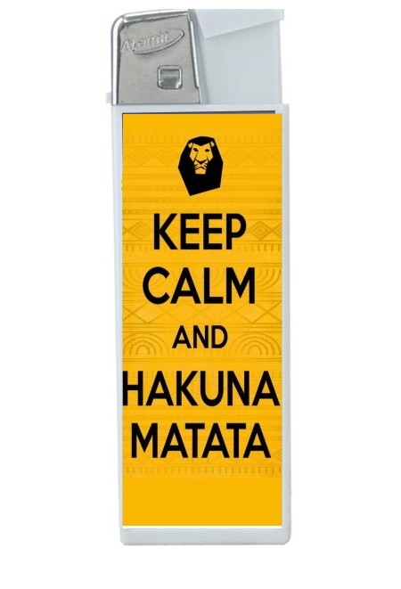 Briquet Keep Calm And Hakuna Matata