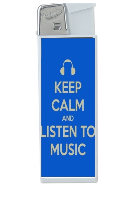 Briquet Keep Calm And Listen to Music