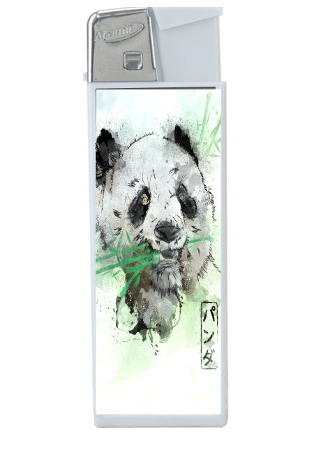 Briquet Panda Watercolor