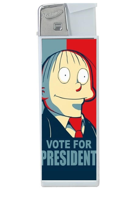 Briquet ralph wiggum vote for president