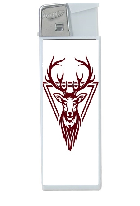 Briquet Vintage deer hunter logo