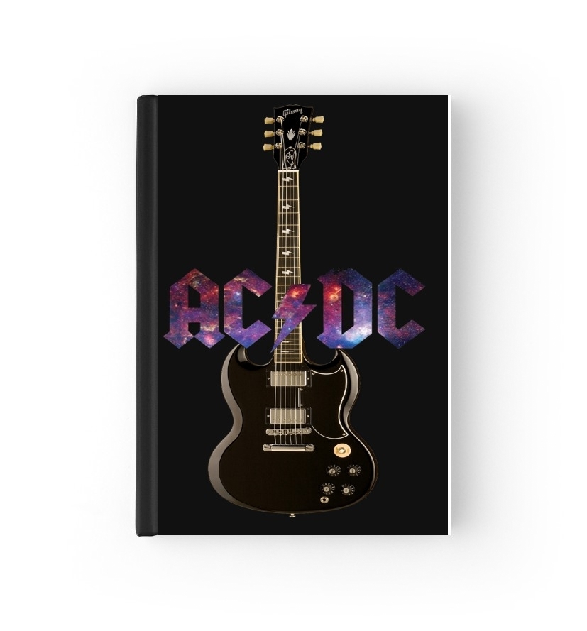 Housse Passeport AcDc Guitare Gibson Angus