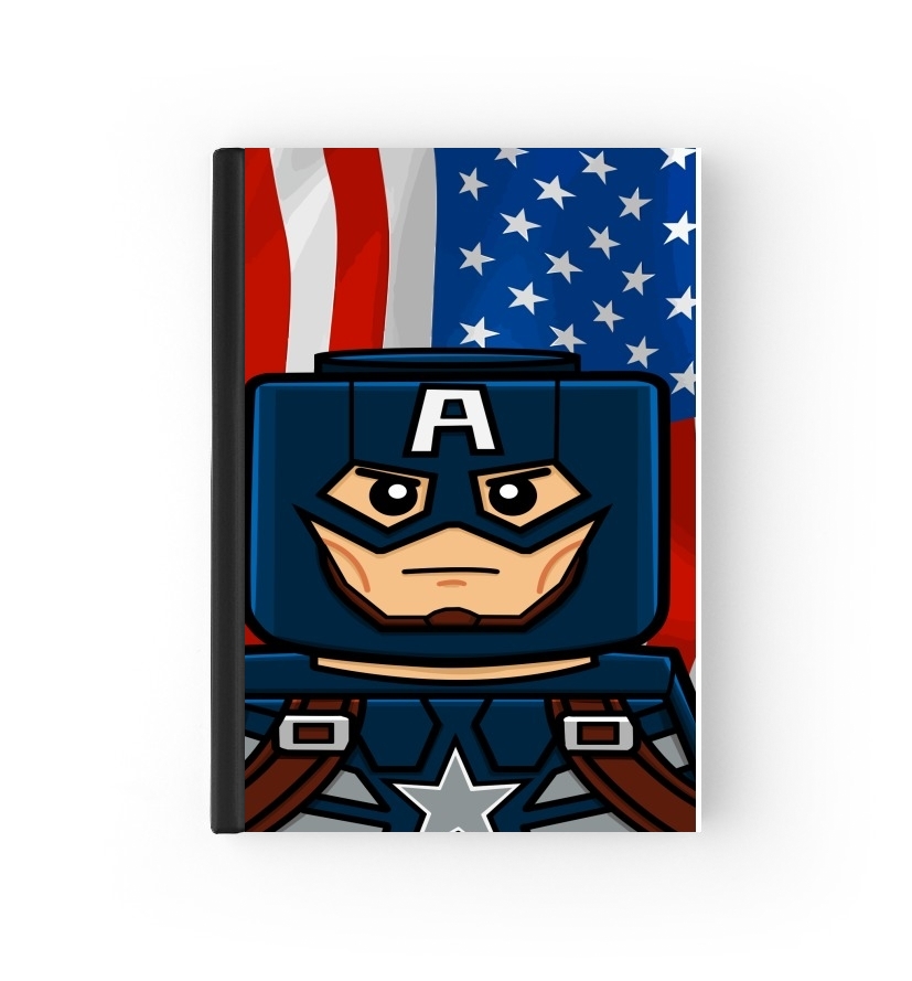 Housse Bricks Captain America