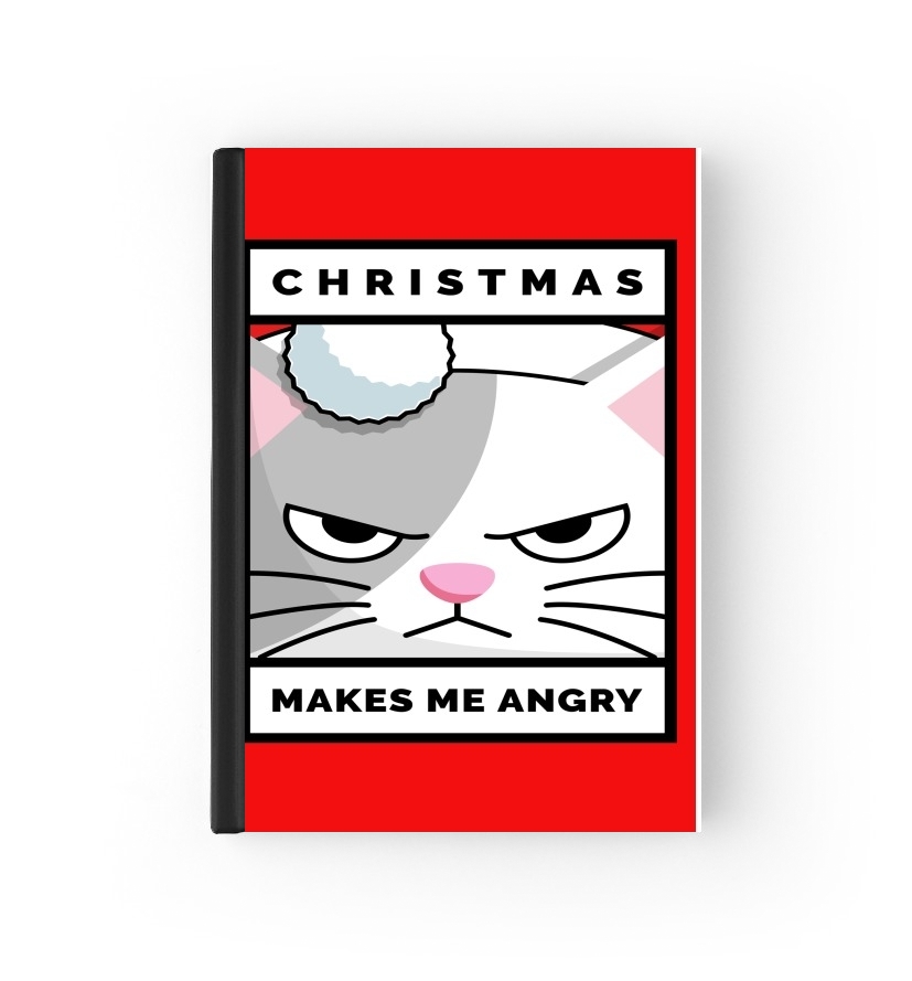 Housse Christmas makes me Angry cat
