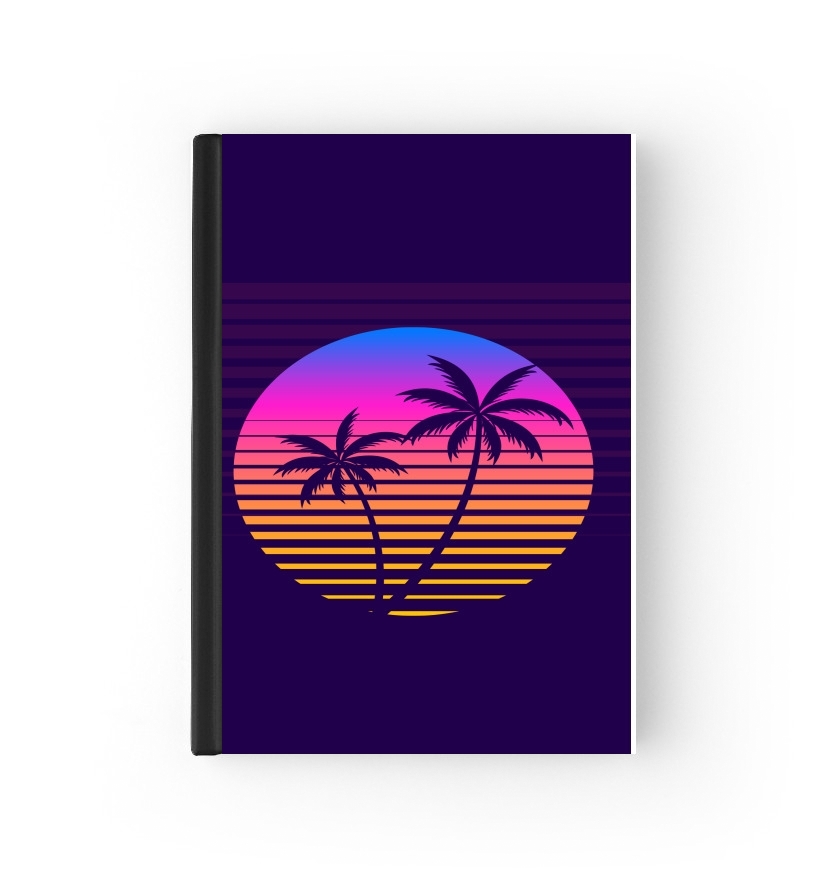 Agenda Classic retro 80s style tropical sunset