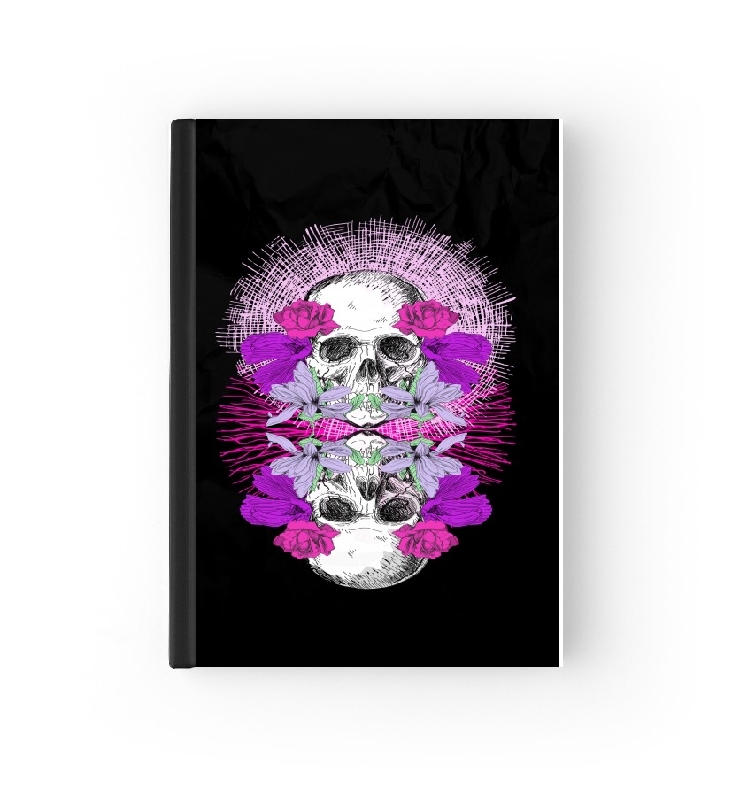 Housse Flowers Skull
