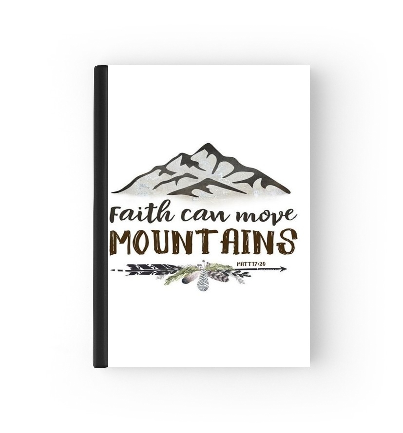 Housse Catholique - Faith can move montains Matt 17v20 Bible