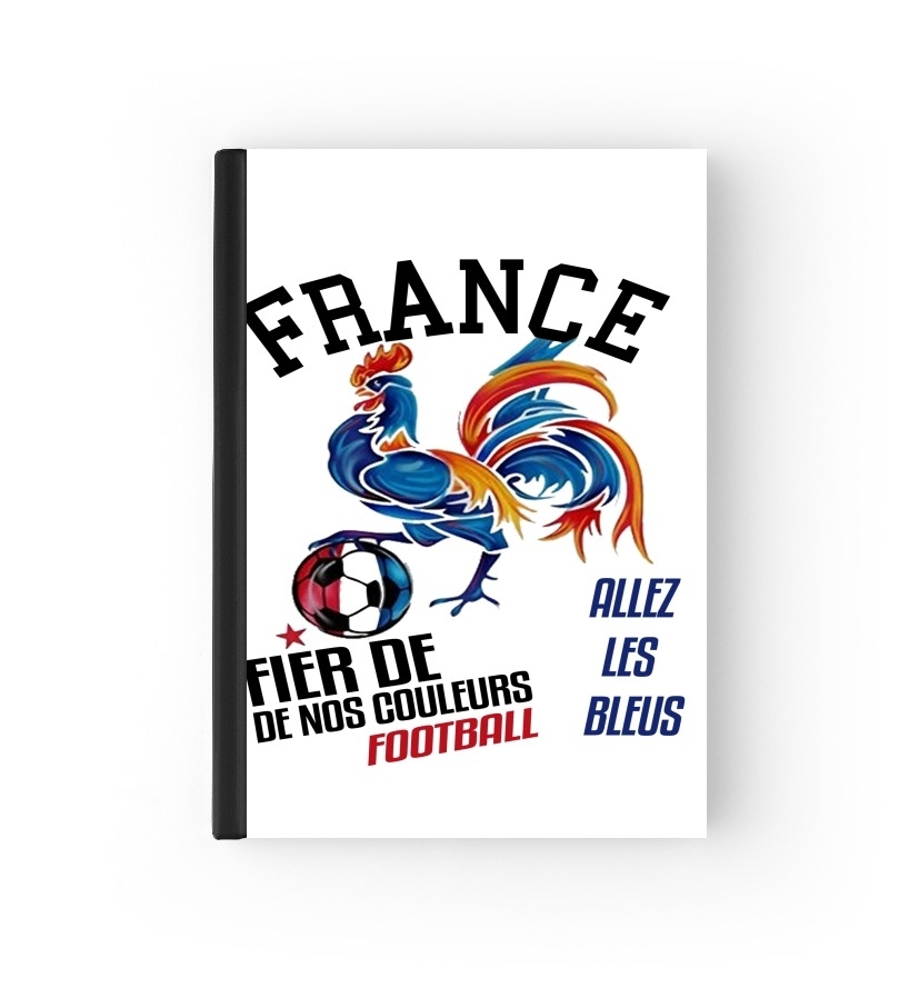 Housse France Football Coq Sportif Fier de nos couleurs Allez les bleus