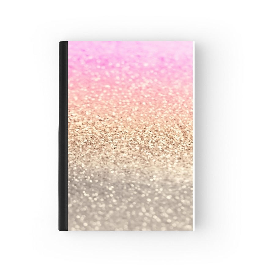 Housse Passeport Gatsby Glitter Pink