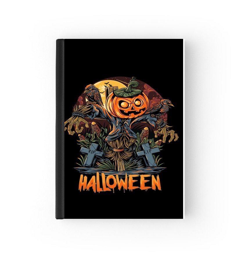Agenda Halloween Pumpkin Crow Graveyard