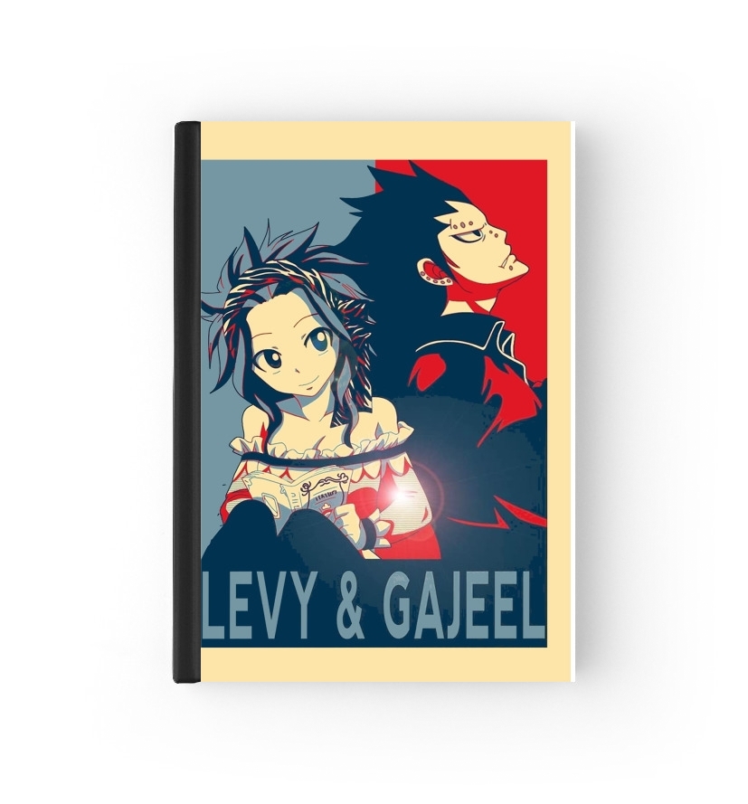 Housse Levy et Gajeel Fairy Love