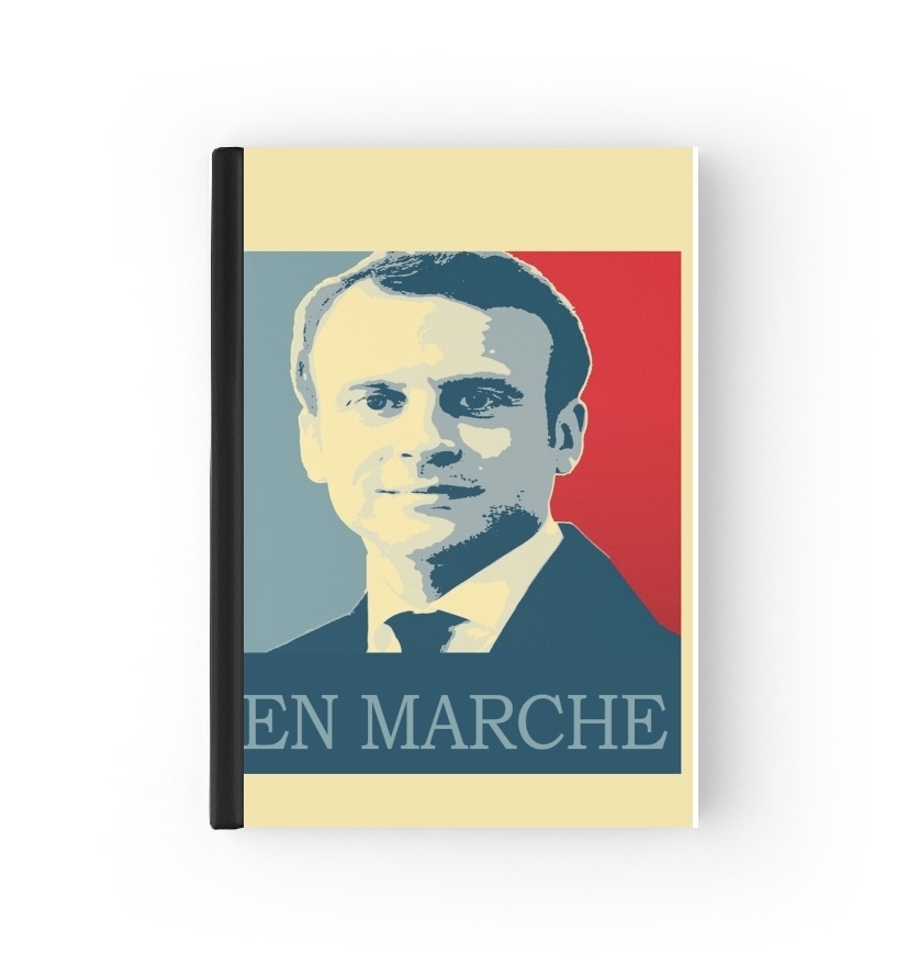 Housse Macron Propaganda En marche la France