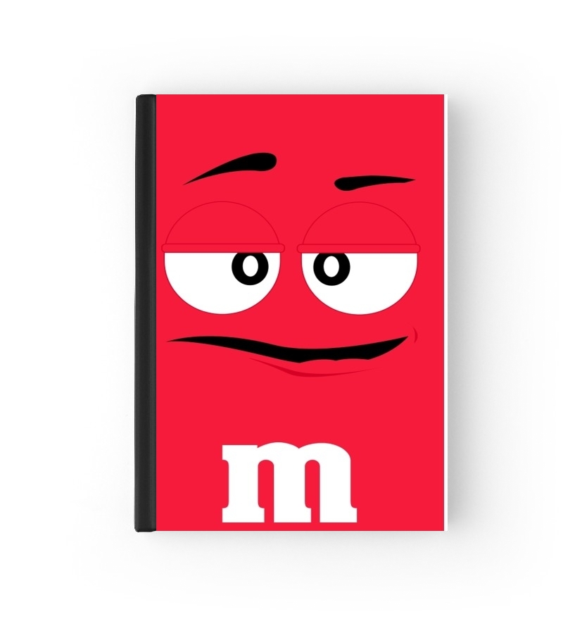 Housse Passeport M&M's Rouge