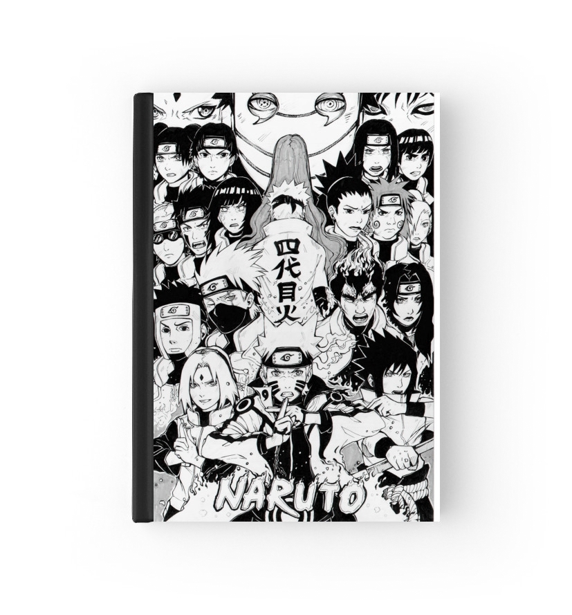 Agenda Naruto Black And White Art
