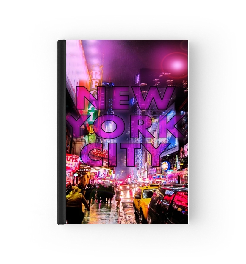 Housse New York City Broadway - Couleur rose 
