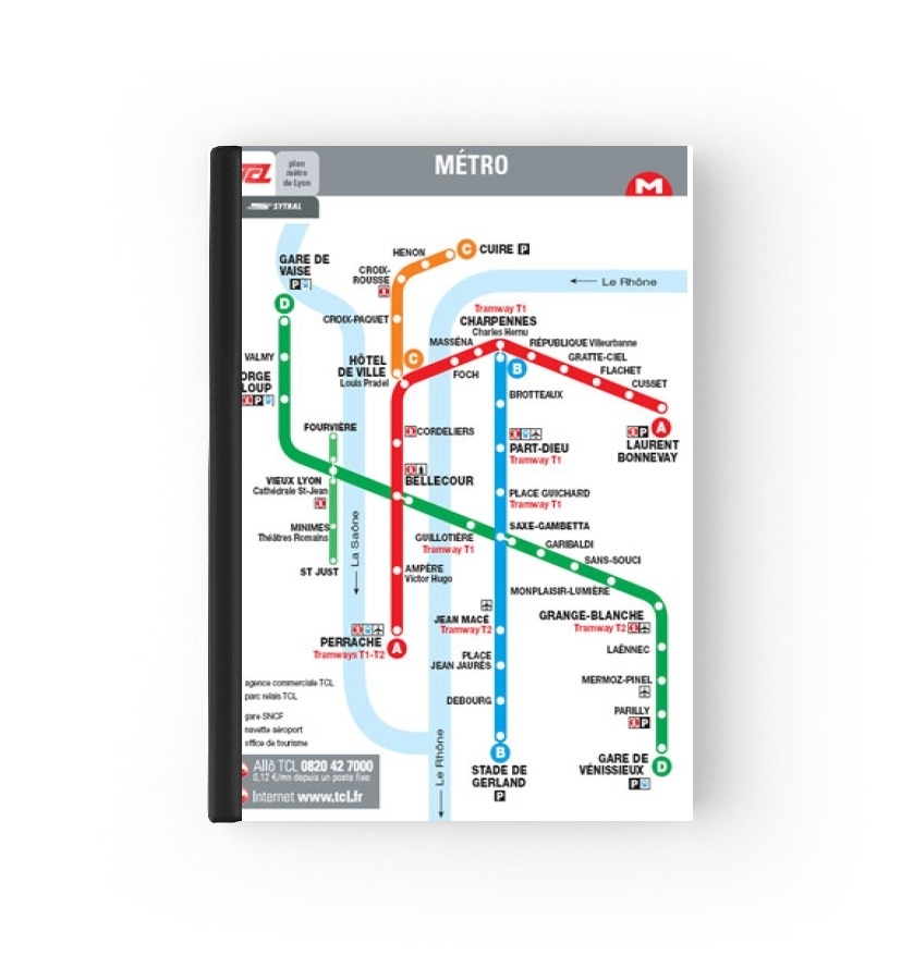 Agenda Plan de metro Lyon
